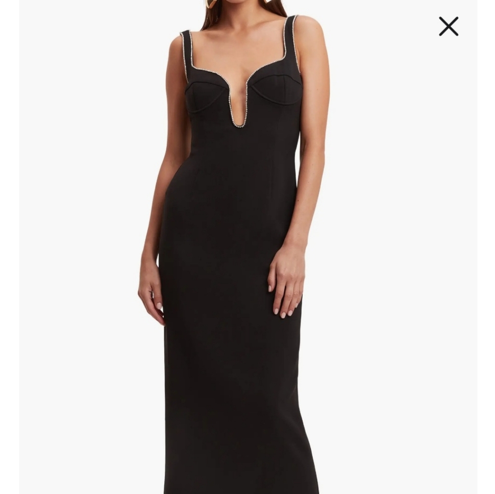 Women's Brooklyn Diamanté Midi-Dress